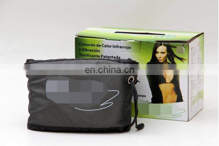 Vibration Shiatsu and Heat Body Fat Burning Slimming Massage Belt Body  Massager
