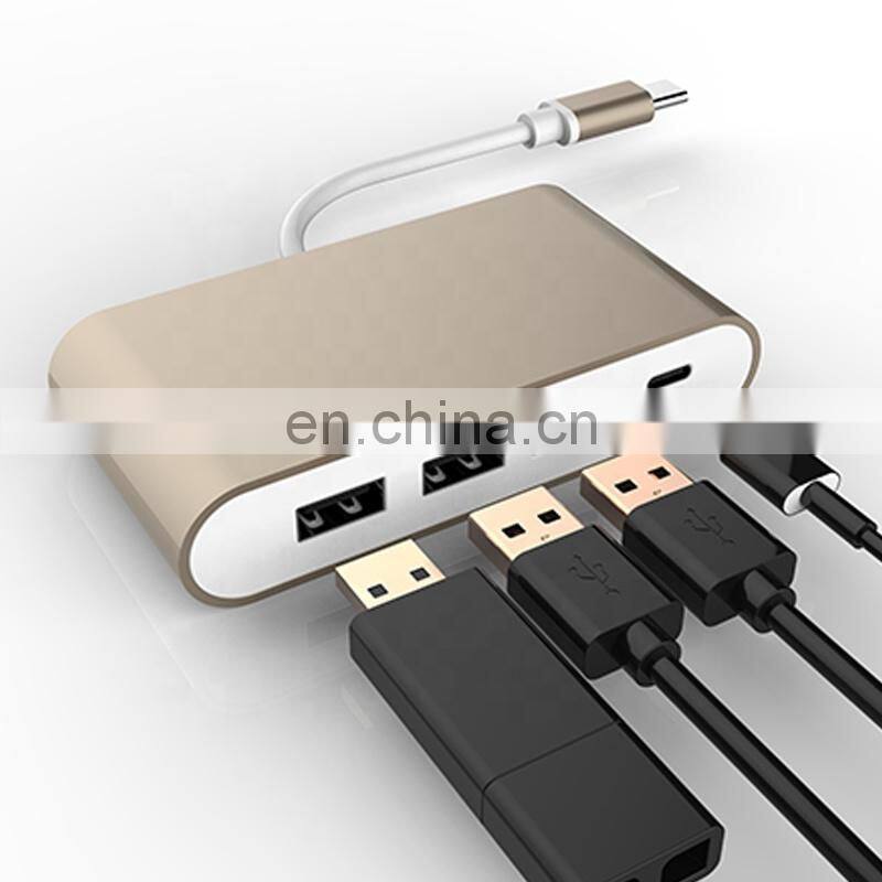 built in smart chip 4 in 1 usb type c adapter