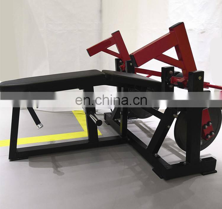 Hot sales hammer strength fitness machine plate loaded iso prone leg curl commercial gym equipment HB17 for sale