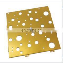 Pressed Metal Ceiling Panel Wood Ceiling Decoration