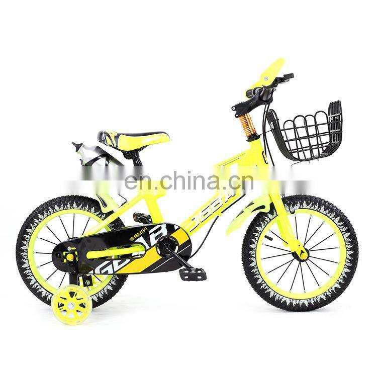 Four wheels 14 16 18 kids bike for 6 years old