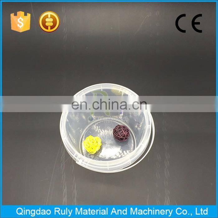 Custom different sizes clear plastic pail for kid's toys