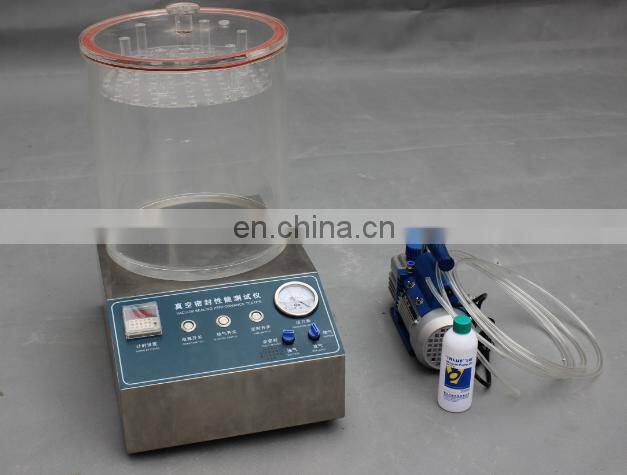 10 years manufacturer Sealed package vacuum leak tester