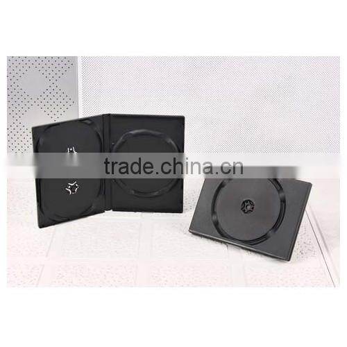 dvd box tray black 6 dvds