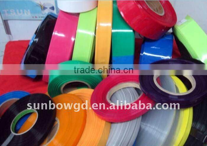 PVC heat shrinkable tubing for battery packing