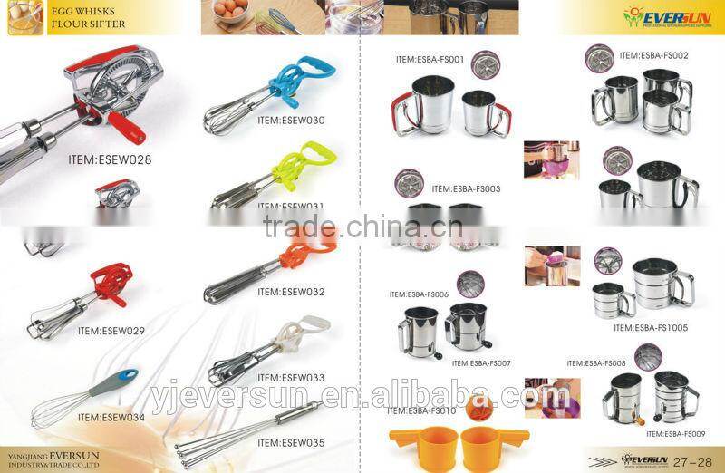 Private labeling elegant and graceful flour sifter