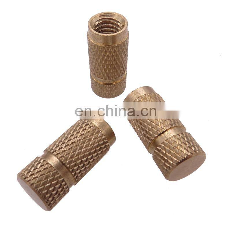 nut factory brass knurled thumb nuts