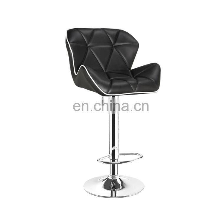 Colorful Modern With PU Seat And Adjustable Height Bar stools