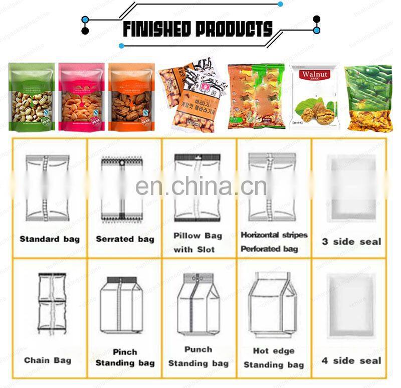 Multifunctional Electronic scale packaging machine for Walnut washing powder Potato chip factory price