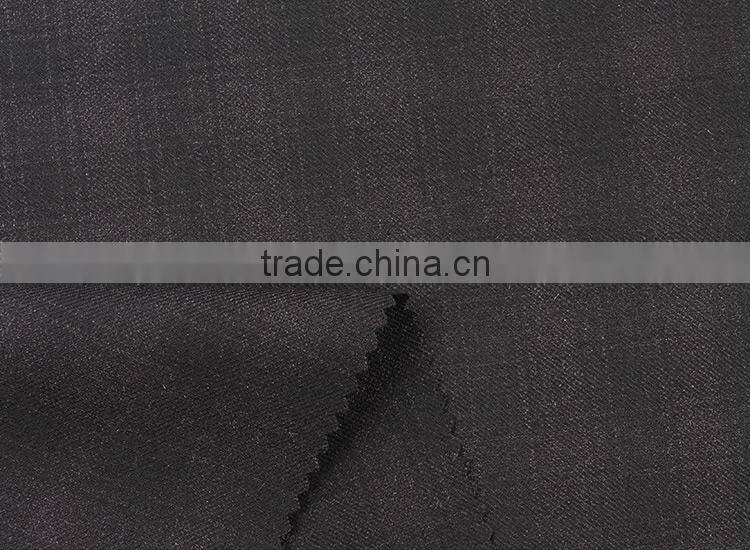 2015 New design Shrink resistant suiting fabric for mens suit