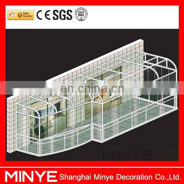 aluminum frame sunroom garden glass house