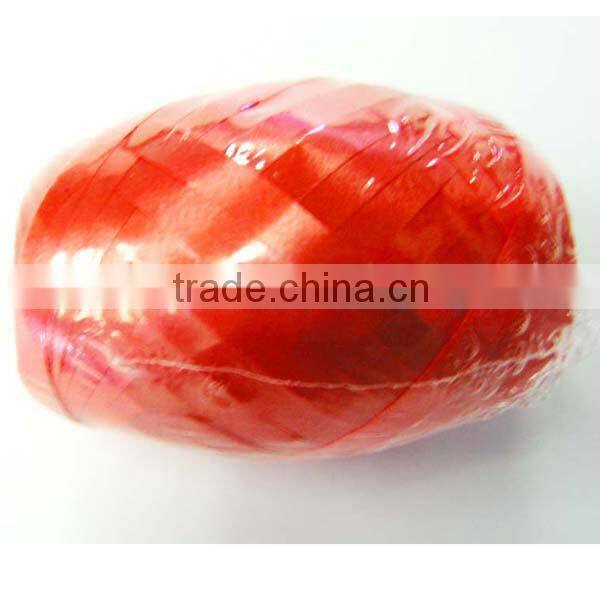 2016 Hot Sale! Colorful 5mm*10m Raffra Paper Ribbon Egg for Gift Packing and celebration wedding,decoration Christmas,party