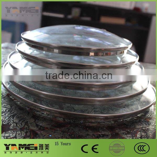 High quality G-Type Tempered Glass lid
