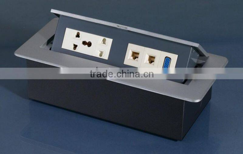 2016 Multi-functional Kitchen Pop Up Desktop Electrical Socket