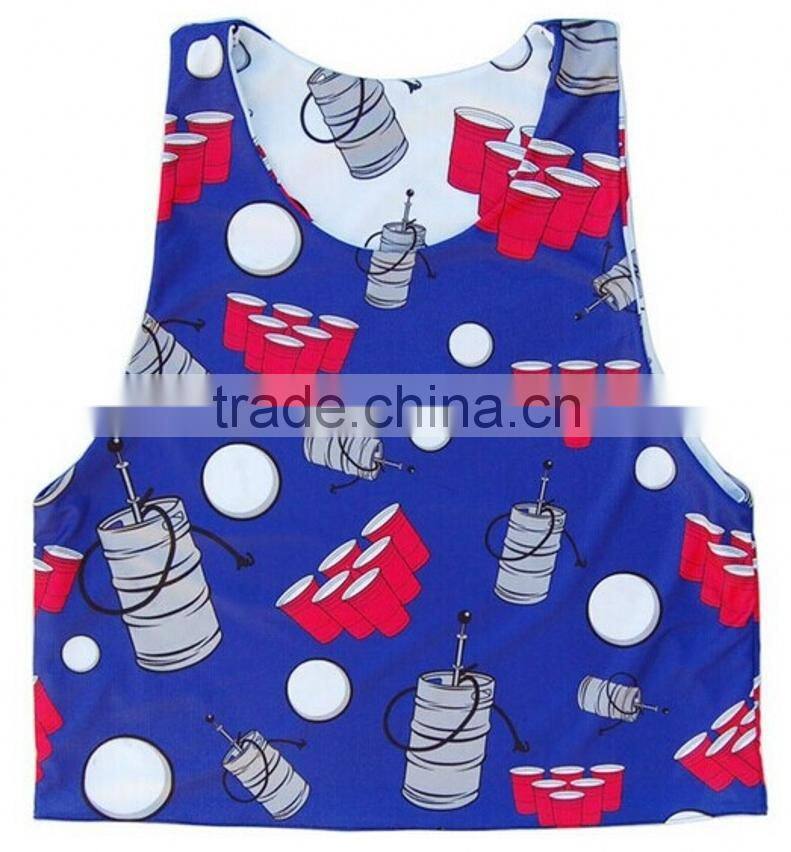 Cheap custom pinnies lacrosse pinnies