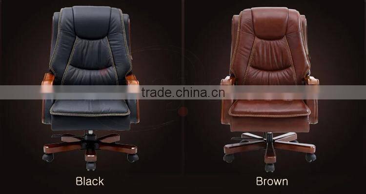 China classical leather office reclining seat