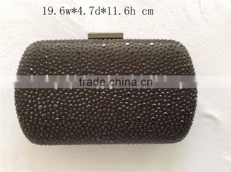 cheap rhinestude clutch bag sequin fabric party bag