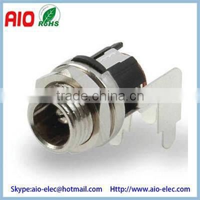 5.5X2.1/2.5 Round Chassis Socket DC female jack power cable