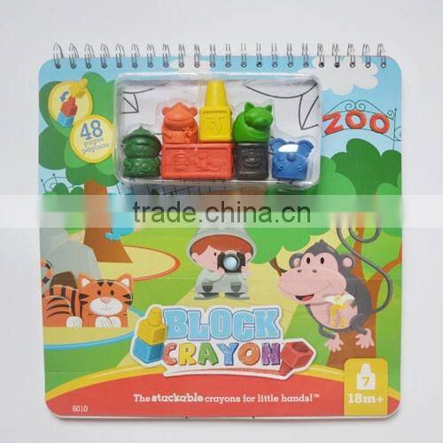 Hot Selling Various Shaped Finger crayon sets for kids