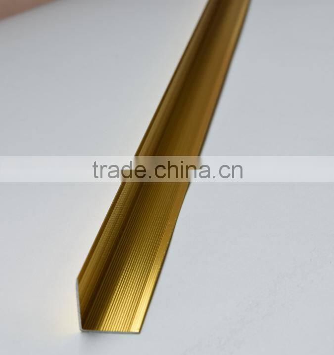 Customized design Kitchen wall edge tile trim of L shape and right angle