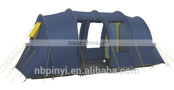 family tent,8 person 2 layers tunnel tent ,large capacity camping tent,large outdoor tent