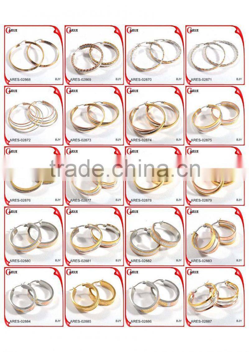 Fashion earring designs new model earrings skull punk earrings