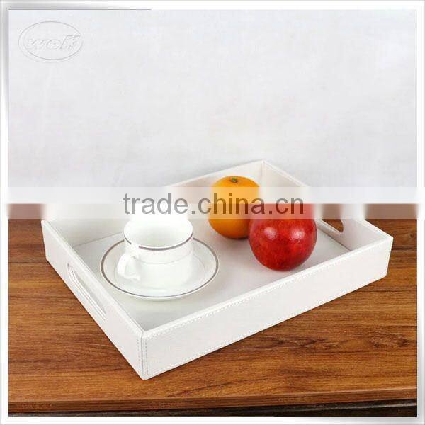 Christmas gifts hand-make customs leather shower tray