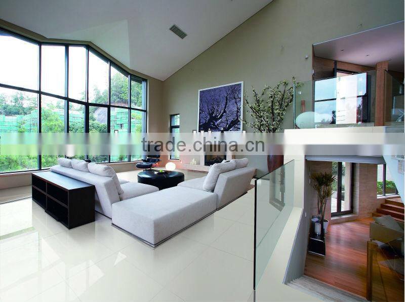 Glossy super white polished tile