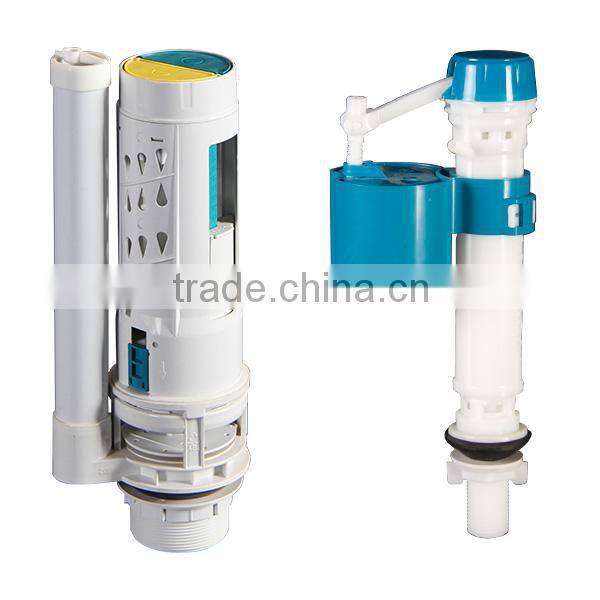 Quality washdown manual PVC quiet luxury flush valve toilet push button