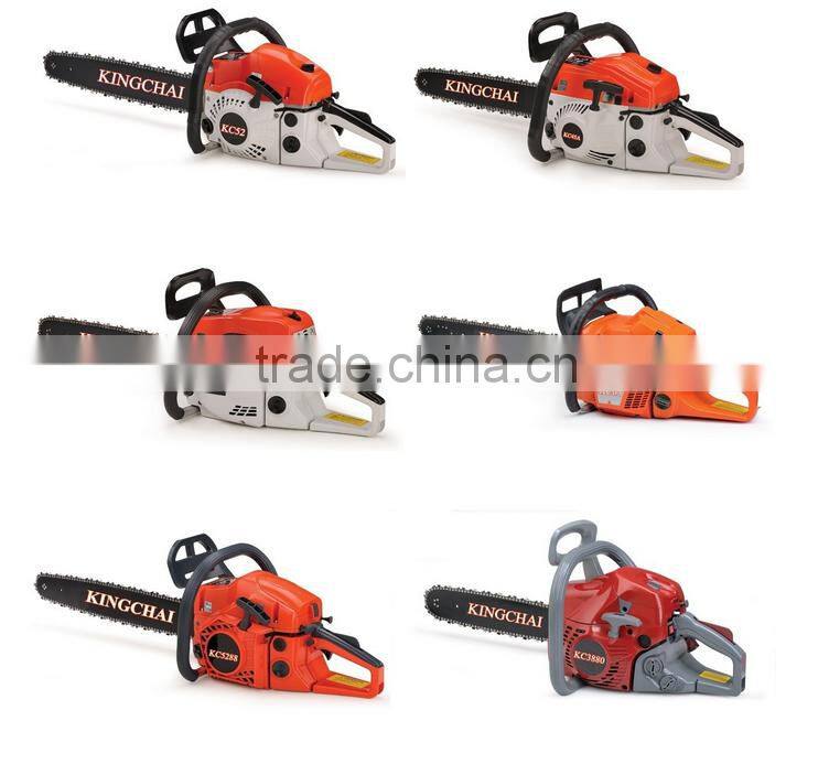 Prunning Machine Gasoline Chain Saw 58cc Easy Start 20''/22''/24'' Guide Bar Wood Cutting Machine