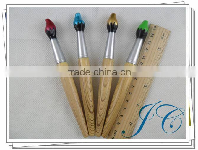 Grotesque Wooden Advertising Ballpoint Pen