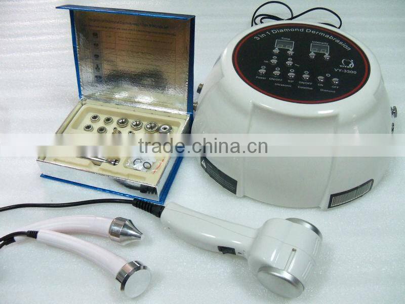 VY-3300 Viya ultrasound machine with 12 diamond tips dermabrasion peeling(CE)