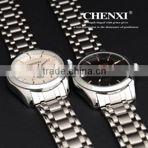 Casual fashion watches men's watches couple watches simple and elegant 024AMR Rose Gold