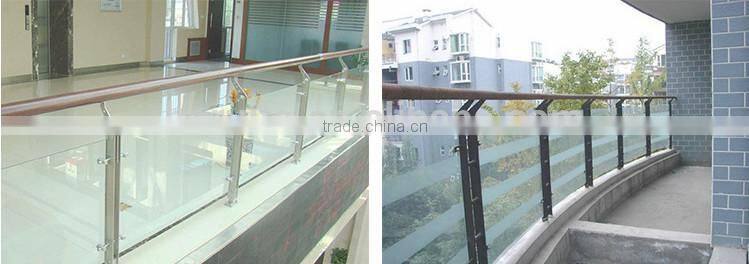 High quality lamianted glass for balustrade