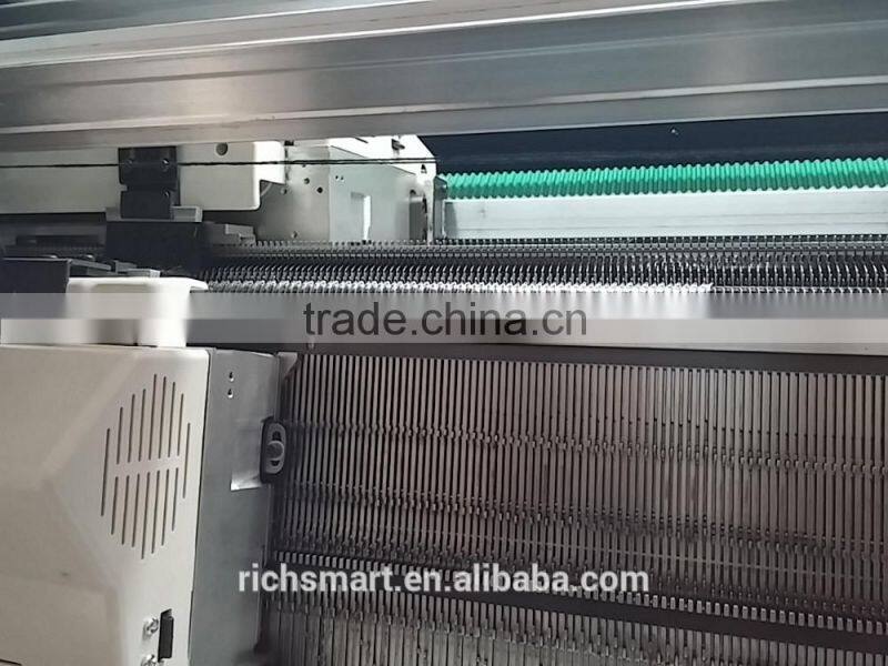 Hot-sale 52" 60" 80" Double System Fully Computerized Flat knitting Machine For Making Sweater