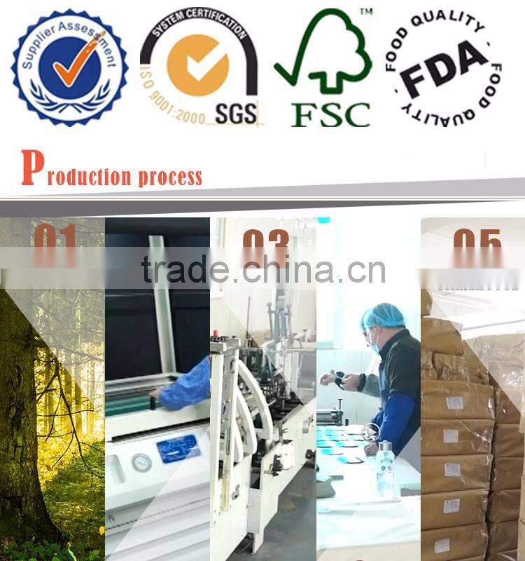 Custom printing chalk packaging box,window box