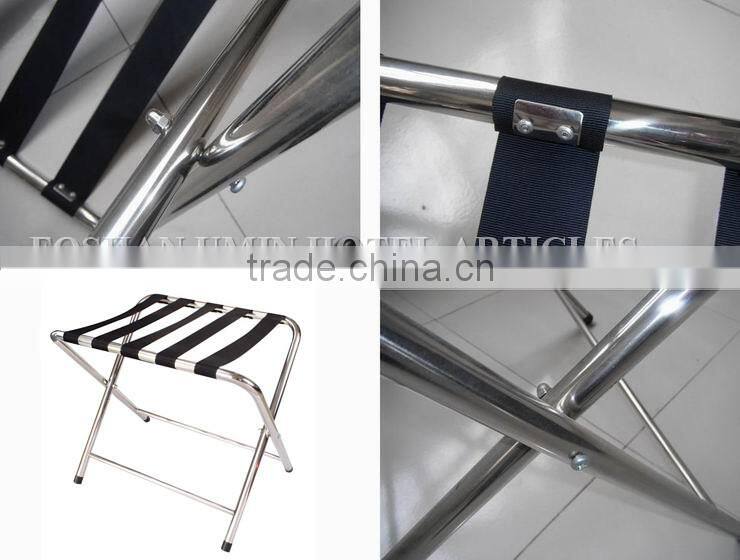 Folding Stainless Steel Luggage Stand
