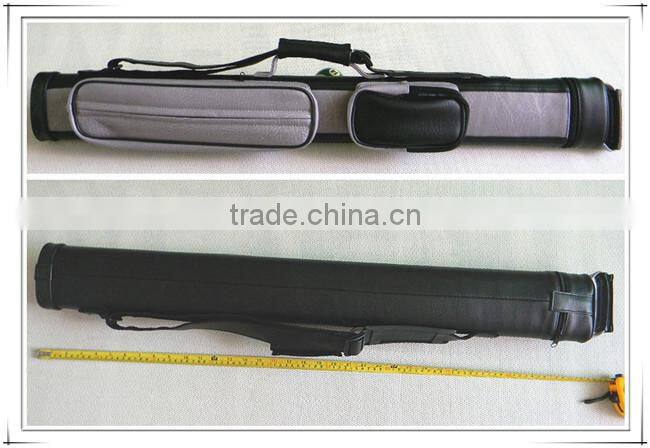Professional Billiard Cue Case, 1/2 Joint Pool Cue Case, Billiard Leather Case