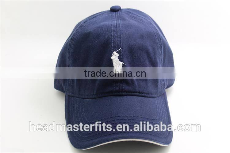 Custom Baseball Cap From China unstructured embroidery 6 panel unstructured baseball cap