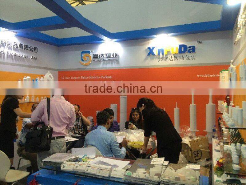 plastic sterile injection vials for veterinary with rubber stopper & aluminium seal