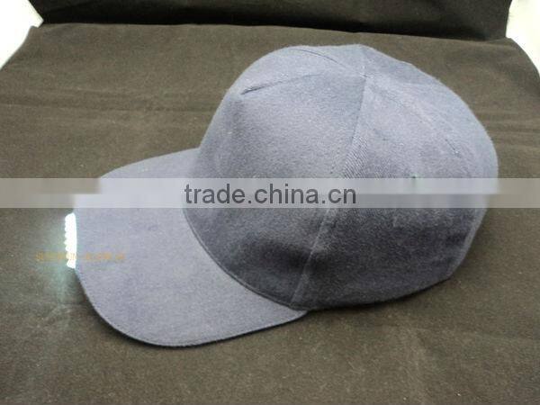 8 LED lights bump safety baseball caps