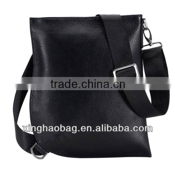 Men's high quality men leather small sling bags hand bag