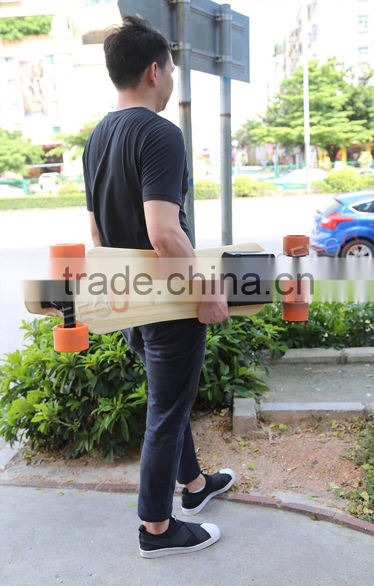 2016 dual 1100w brushless motor wireless controller for electric skateboard with remote control