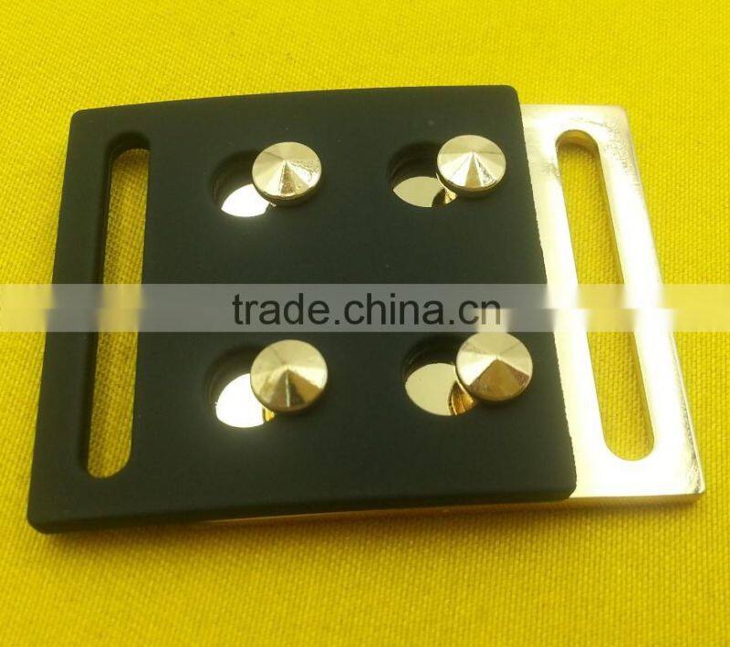 30mm Inner Fancy Ladies Interlocking Buckles For Belt -- MZ5554