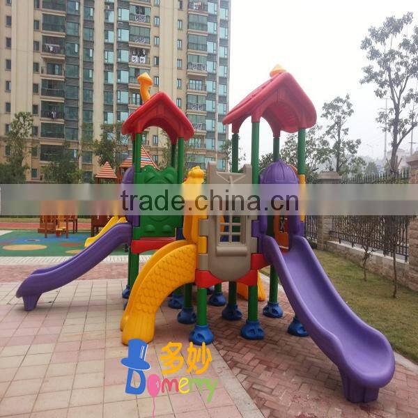 2016 Guangzhou daycare children outdoor playground tunnel slides