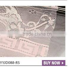 high quality elastic designs nylon lace fabric for curtains