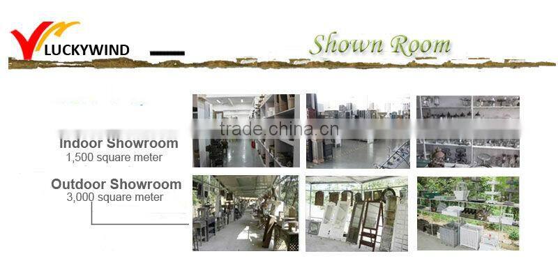 Distressed style vintage assemble wooden basket