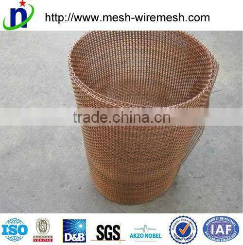 copper wire mesh (KDF mesh) for filter mesh/Phosphor copper wire mesh