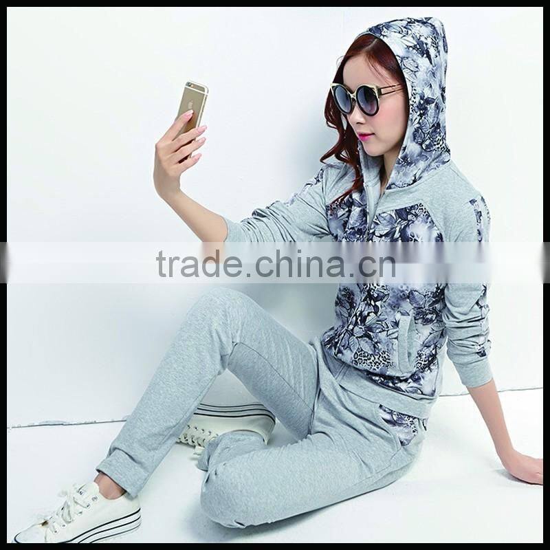 In stock fashionable women sportswear, in stock women track suit