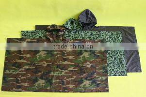 military poncho